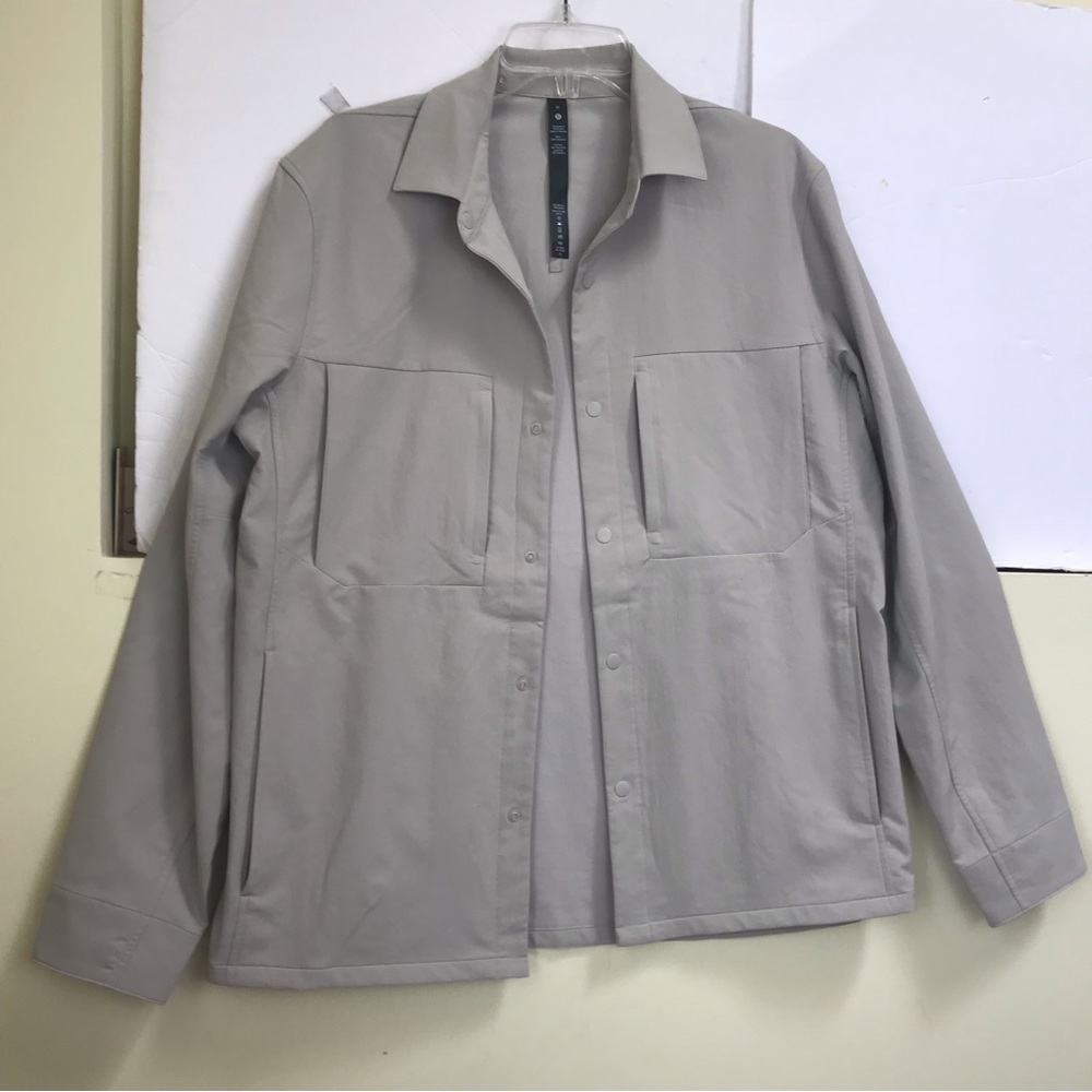 Lululemon Moon Drift Long Sleeve Shirt Stretch Shacket Minimalist Pockets Zipper - Picture 2 of 15